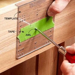 High Quality Avoid Using The Wrong Hole On Handle And Knob Guide By Sticking Cabinet Hardware Install Kitchen