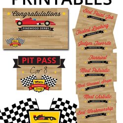 Worthy Free Pinewood Derby The Best Of Blogs Cub Scout Scouts Cars Tiger Printable Templates Pit Girl Boy