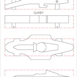Cool Pinewood Derby Templates Free Sample Example Format Download Template Car Print Fastest Cars Race Motor