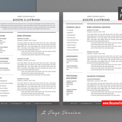Cool For Mac Pages Simple Template Resume Vitae Curriculum Professional Modern Creative Editable Job Winning