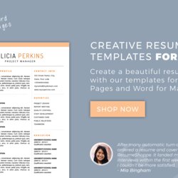 Champion Resume Templates For Mac Word Apple Pages Instant Download Creative