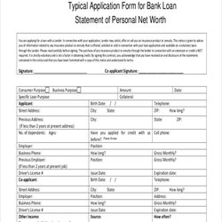 Superior Basic Bank Loan Application Form And Statement Template Word Mortgage Document Templates Examples