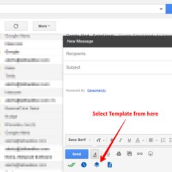 How To Create And Send Email Template In Compose Formatting Inc Mail Google Chrome
