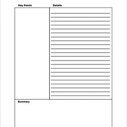 Worthy Cornell Note Taking Template Business Mentor Method Notes Blank Word Format Taker Templates System