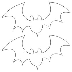 Superior Free Printable Bat Template Halloween