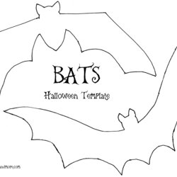 Peerless Halloween Bat Template Clip Art Library