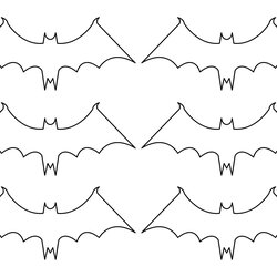 Best Large Printable Bat Templates For Free At Halloween Template