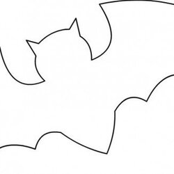 Excellent Bat Template For Halloween Bats Outline Templates Stencil Stencils Coloring Printable Cut Google