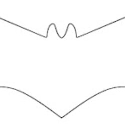 High Quality Friday Five Bat Template