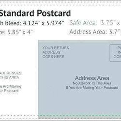 Peerless Postcard Template Cards Design Templates Address Return Format Customize For