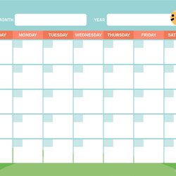 Sublime Best Images Of Printable Full Page Blank Calendar Template Templates Print Via Free