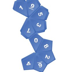 Great Printable Paper Dice Template Make Your Own Sided Templates Blue Board Red Cube Choose Instructions