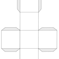Blank Large Dice Template Printable Download Big Page Thumb