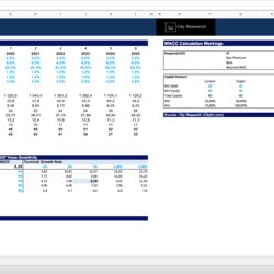Smashing Excel Template Discounted Cash Flow Simple Model