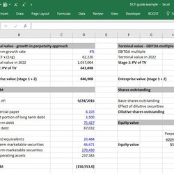 Worthy Excel Template