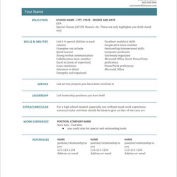 Legit Free Modern Resume Templates Minimalist Simple Clean Design Microsoft Office Template Word Docs Format