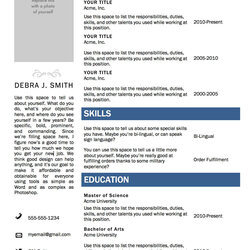Fine Free Basic Resume Templates Microsoft Word Template With Regard To
