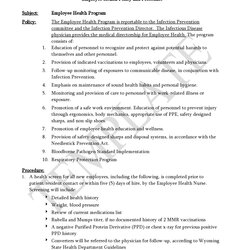 Great Free Policy And Procedure Templates Manuals Template