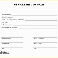 Wizard Free Bill Of Sale Template Form General