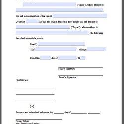 Admirable Free Bill Of Sale Templates Forms Abandoned