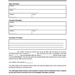 Magnificent Free Bill Of Sale Form Word Legal Templates Example