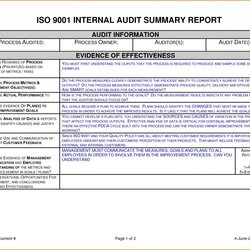 Marvelous Internal Audit Report Templates Incredible High Resolution