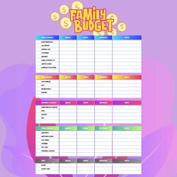 Excellent Best Free Printable Blank Budget Spreadsheet For At Worksheet Template