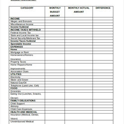 Sample Budget Sheet Template Business Worksheet Spreadsheet Simple Excel