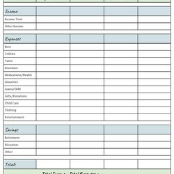 Great Basic Budget Worksheet Worksheets Simple Spreadsheet