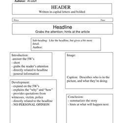 Superb Newspaper Article Example For Kids Template Report Writing Examples Format Outline Write Sample Grade