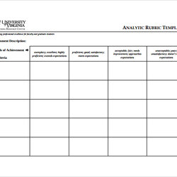 Sterling Blank Rubric Template Google Docs Documents Samples Analytic