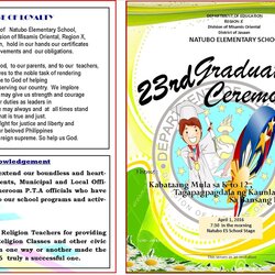 The Highest Standard Graduation Program New Template Theme School Templates Lesson Format Teacher Cover