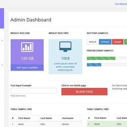 Cool Best Free Bootstrap Admin Templates Author Template Two Page