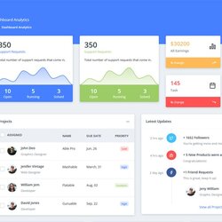 Sterling Bootstrap Admin Template Free Info Able Pro