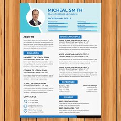 Out Of This World Resume Template