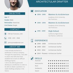 Brilliant Best Pages Resume Templates Design Shack Draftsman Template Layout Cover Letter Free