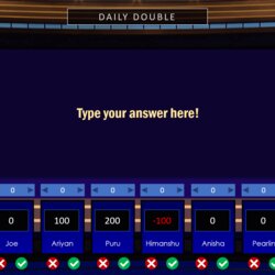 Download Jeopardy Template With Score Counter Scoreboard Game