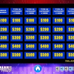Magnificent Download The Best Free Jeopardy Template How To Make And Slides Quiz Maker Google Templates Game