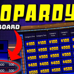 Eminent Jeopardy Template With Score Creative Inspirational Game Music Scoreboard Throughout Interactive