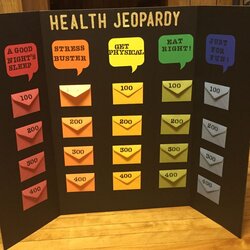 Splendid Guide To Creating You Own Jeopardy Templates Health Games Game Activities Board Fair Fun Kids