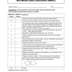 Outstanding Free Mental Status Exam Templates Examples Template