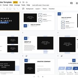 Sterling Websites Website Design Best Free Google Slides Pitch Deck Slide Templates
