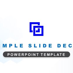 Fantastic Free Simple Slide Deck Template Templates