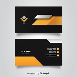 Magnificent Free Vector Business Card Template