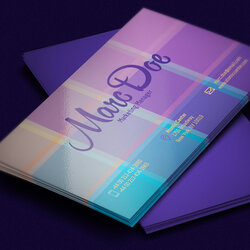Superb Free Business Card Template For Print Vector Icons Templates Cards Marketing Fit