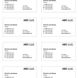 Legit Business Card Templates For Word Template Cards Blank Lg