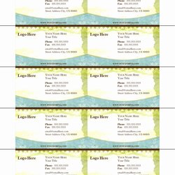 Supreme Business Card Template Free Printable Unique Best Of Templates Cards Print Own Create Teachers Form
