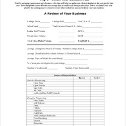 Free Sample Real Estate Business Plan Templates In Ms Word General