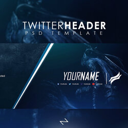 Champion Professional Gaming Twitter Header Throughout Banner Template