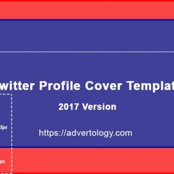 Superior Twitter Header Template Profile Cover Marketing Updated Last